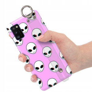 Etui z Paskiem do SAMSUNG A41 Case Modne Mix Wzory