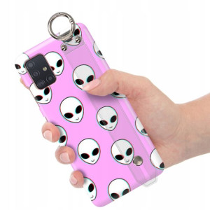 Etui z Paskiem do SAMSUNG A51 Case Modne Mix Wzory