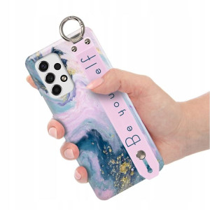 Etui z Paskiem do SAMSUNG A53 5G Case Modne Wzory