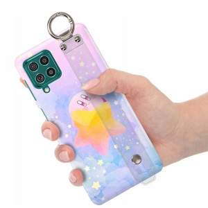 Etui z Paskiem do SAMSUNG F62 Case Modne Mix Wzory