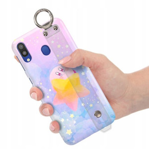 Etui z Paskiem do SAMSUNG M20 Case Modne Mix Wzory