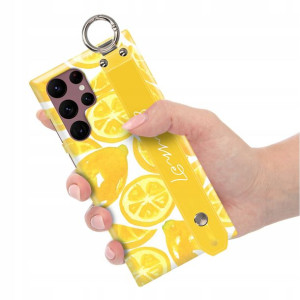 Etui z Paskiem do SAMSUNG S22 ULTRA Modne Wzory