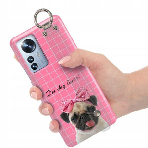 Etui z Paskiem do XIAOMI 12 PRO 5G Piękne Wzory