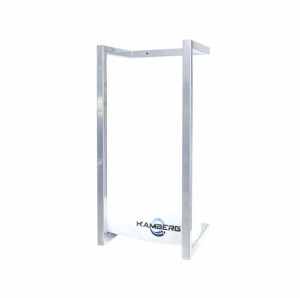 Wieszak ścienny na ręczniki loft 50cm srebrny
