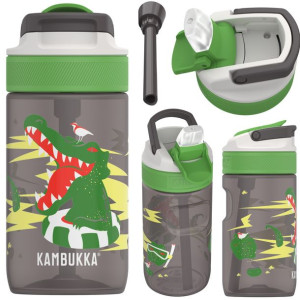 Butelka dla dziecka do szkoły na wodę Kambukka Lagoon Crazy Crocodile 400ml