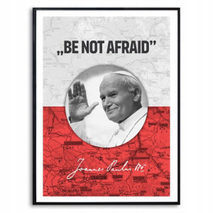 PLAKAT Obraz Na Ścianę PAPIEŻ JAN PAWEŁ II WZORY