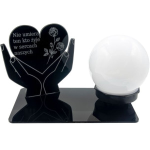 Znicz Led Znicz Solarny Statuetka Led Na Cmentarz