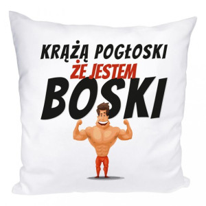 Poduszka dla Boskiego Chłopaka prezent upominek