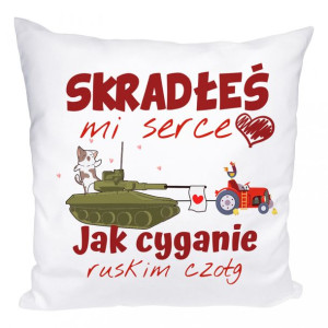 Śmieszna poduszka dla chłopaka mężczyzny prezent