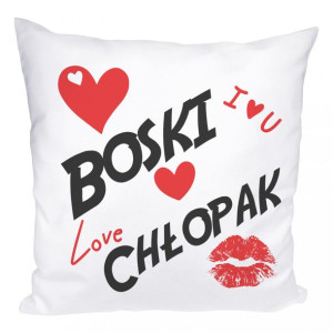 Poduszka dla chłopaka prezent dla niego upominek
