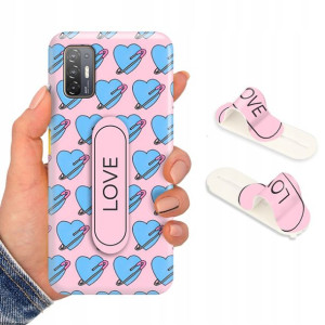 Etui + Uchwyt do HTC DESIRE D21 PRO Obudowa Wzory