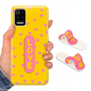 Etui + Uchwyt do LG K62 Obudowa Premium Case Wzory