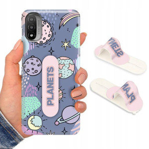 Etui + Uchwyt do MOTOROLA E20 Obudowa Case Wzory