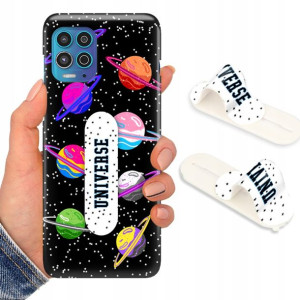 Etui + Uchwyt do MOTOROLA EDGE S Case Piękne Wzory
