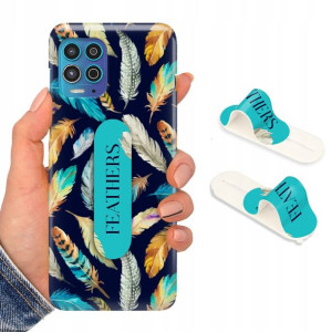 Etui + Uchwyt do MOTOROLA EDGE S Obudowa TOP Wzory