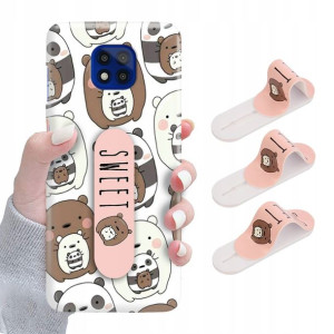 Etui + Uchwyt do MOTOROLA G POWER 2021 Case Wzory