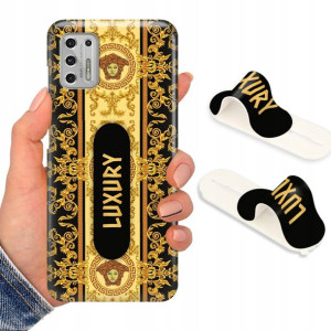 Etui + Uchwyt do MOTOROLA G STYLUS 2021 Case Wzory