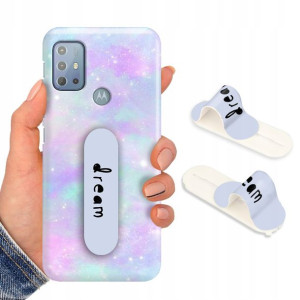 Etui + Uchwyt do MOTOROLA G20 Obudowa Case Wzory
