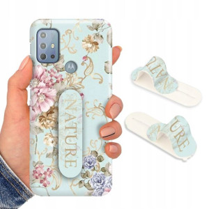 Etui + Uchwyt do MOTOROLA G20 Obudowa Case Wzory