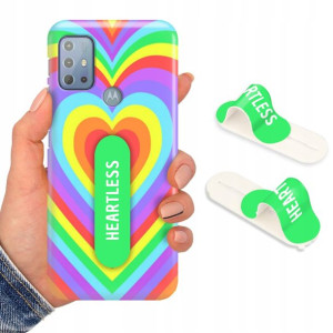Etui + Uchwyt do MOTOROLA G20 Obudowa Dużo Wzorów