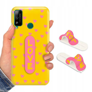 Etui + Uchwyt do HUAWEI HONOR PLAY 4T Case Wzory