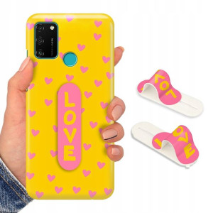Etui + Uchwyt do HUAWEI HONOR PLAY 9A Case Wzory