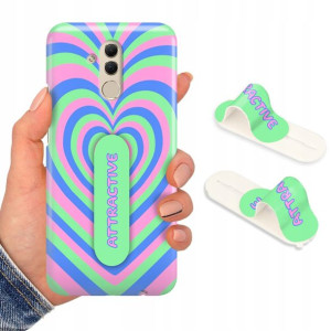 Etui + Uchwyt do HUAWEI MATE 20 LITE Dużo Wzorów