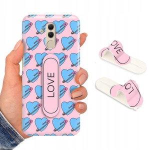 Etui + Uchwyt do HUAWEI MATE 20 LITE Obudowa Wzory