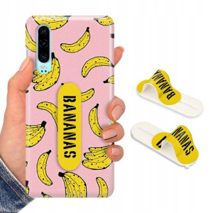 Etui + Uchwyt do HUAWEI P30 Obudowa Premium Wzory