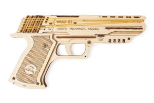 DIY - Drewniany pistolet na gumki