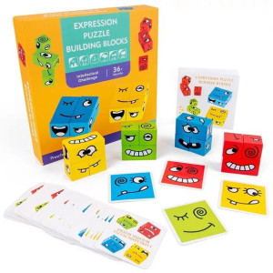 Gra Montessori - Twarze Emocji - Kostki z Minami