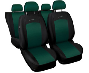 Uniwersalne pokrowce SPORT LINE Zielone do MITSUBISHI SPACE RUNNER