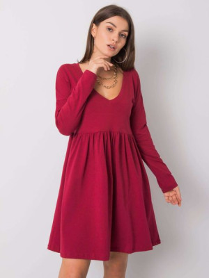 Bordowa sukienka Brooke RUE PARIS 36/S