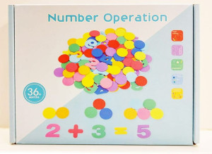 Zestaw do Nauki Liczenia - Matematyka - Montessori