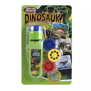 Latarka - Projektor - 24 slajdy - Dinozaury