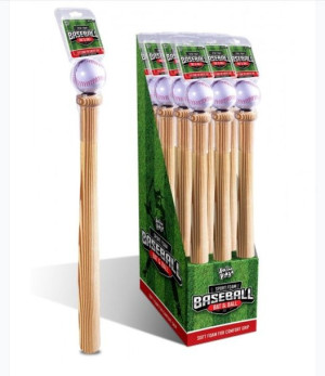 Bezpieczny Kij Baseballowy z Pianki - 60 cm