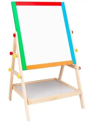 Drewniana Dwustronna Tablica - duża 65 cm wys.