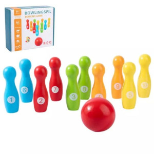Gra - Drewniane Kręgle - Bowling