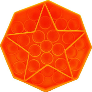 Pop it - Push Pop Bubble - Mata Sensoryczna POMARAŃCZOWA