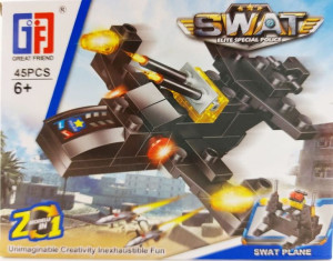 Klocki SWAT Elite Special Police - SWAT Plane