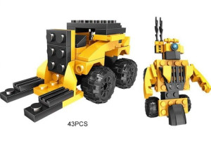 Klocki Great Friend - Creator 2w1 FORKLIFT