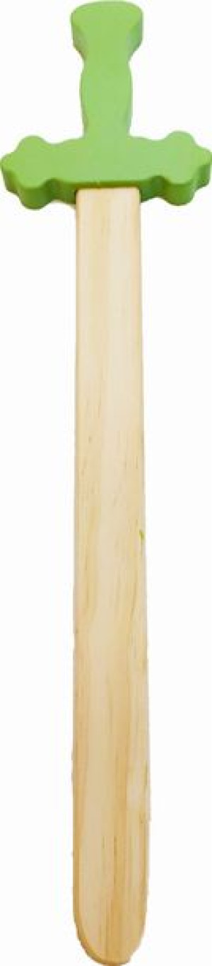 Drewniany miecz 56 cm ZIELONY