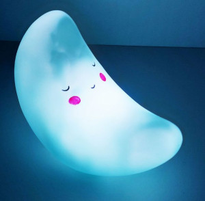 Lampka nocna Księżyc LED