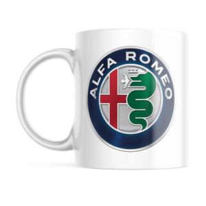 Kubek alfa romeo dla fana marki  dla fana motoryzacji kubek na prezent
