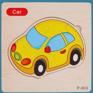 Edukacyjne drewniane puzzle - język angielski vol 1