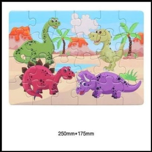 Puzzle Dinozaury - 24 el.