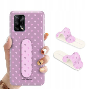 Etui + Uchwyt do OPPO A74 4G Obudowa Case Wzory