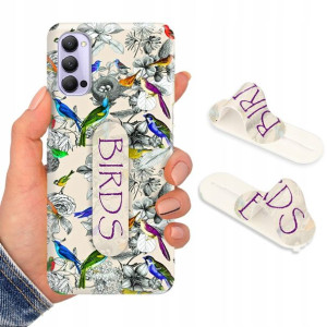 Etui + Uchwyt do OPPO RENO 4 5G Subtelne Top Wzory