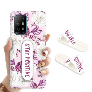 Etui + Uchwyt do OPPO RENO 5Z Obudowa Case Wzory
