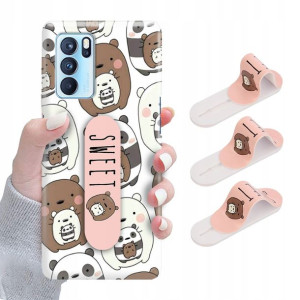 Etui + Uchwyt do OPPO RENO 6 5G Obudowa Case Wzory